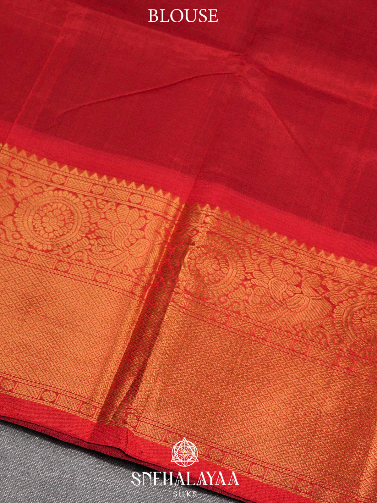 Chocolate Brown Kuppadam Silk Cotton Saree with Peacock Zari Border