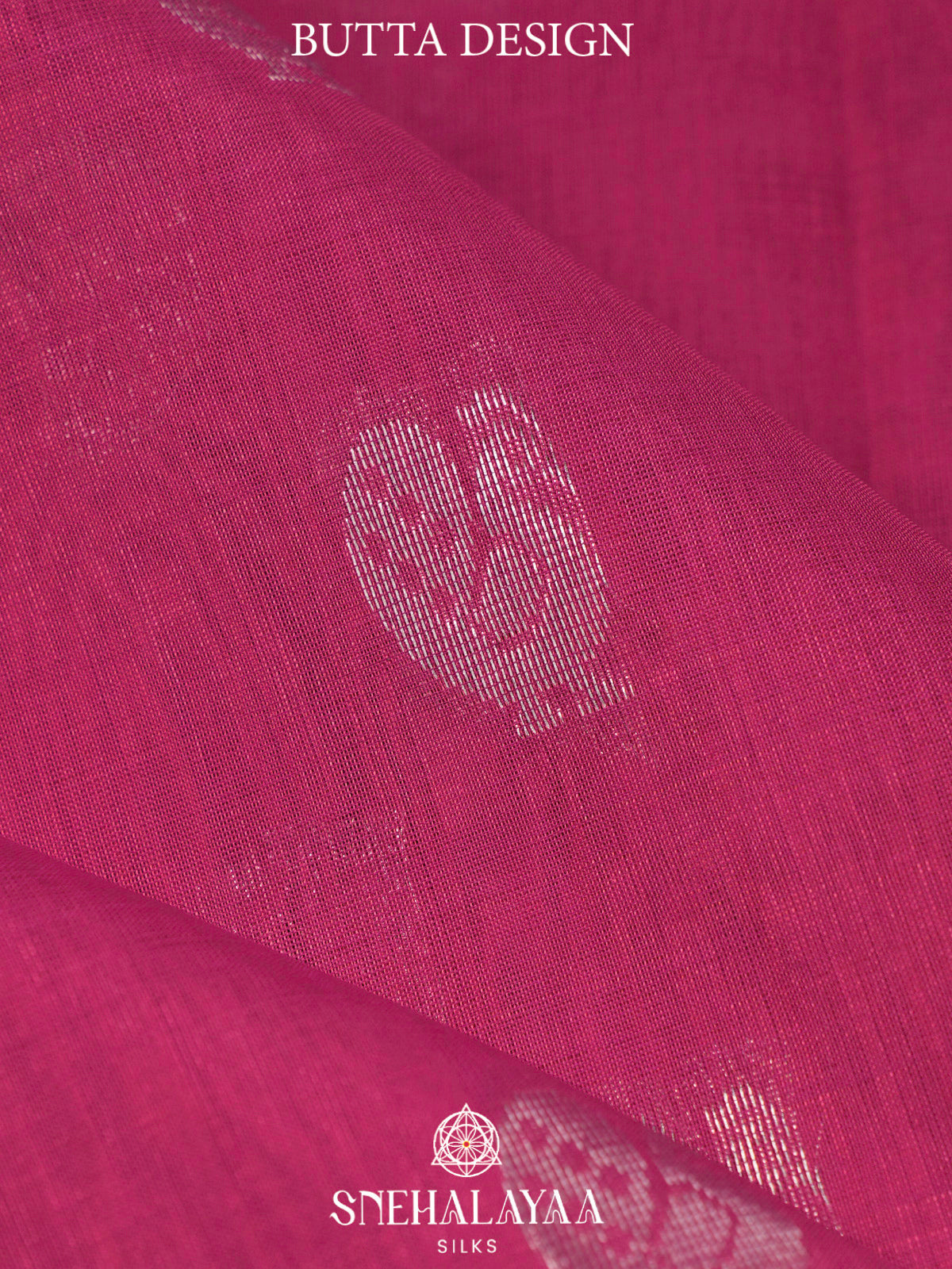 Pink Kuppadam Silk Cotton Saree with Purple Floral Zari Border