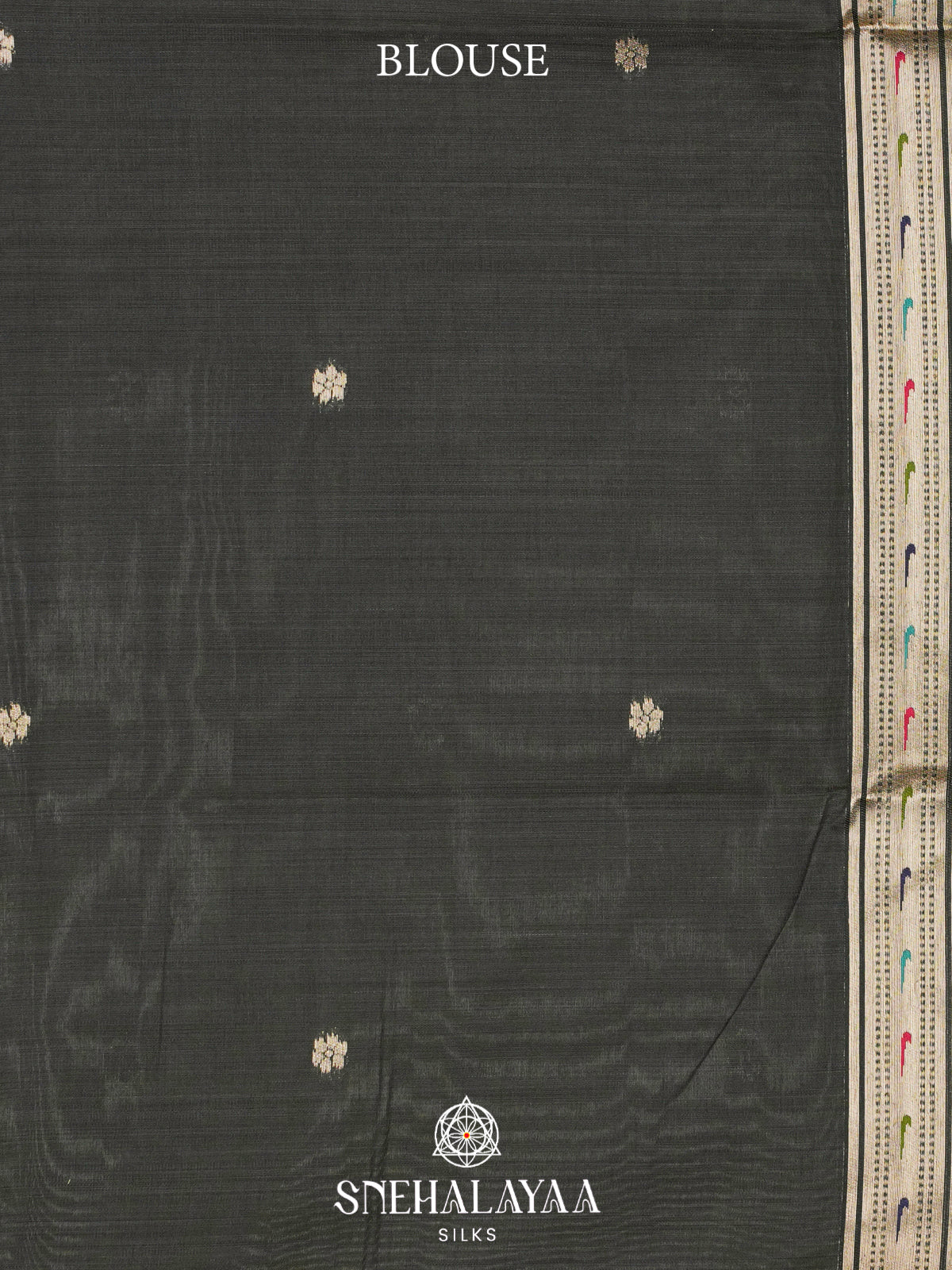 Dusty Brown Linen Saree
