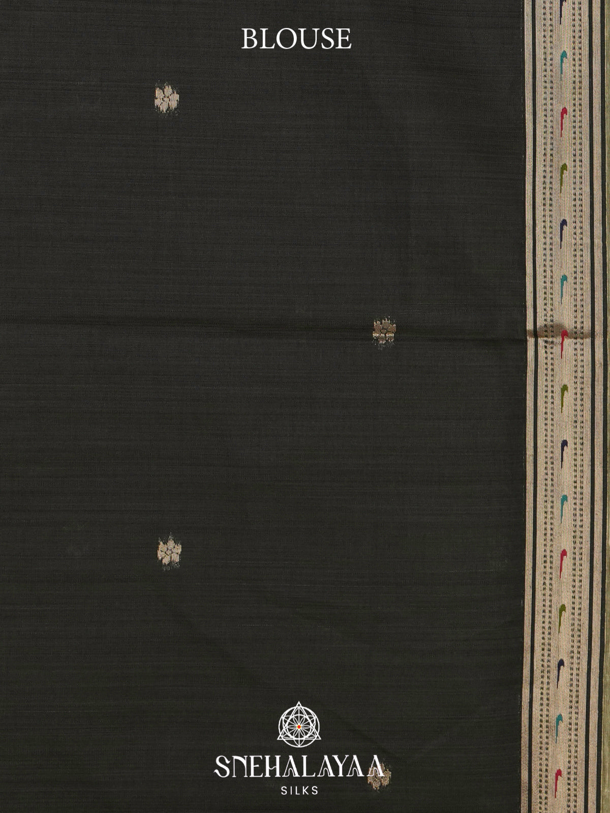 Dusty Green Linen Saree