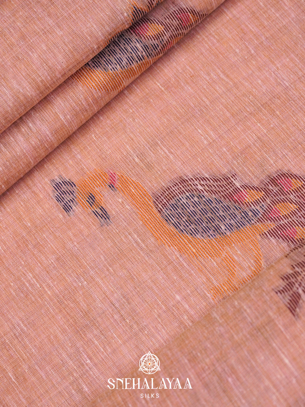 Light Pink Linen Saree