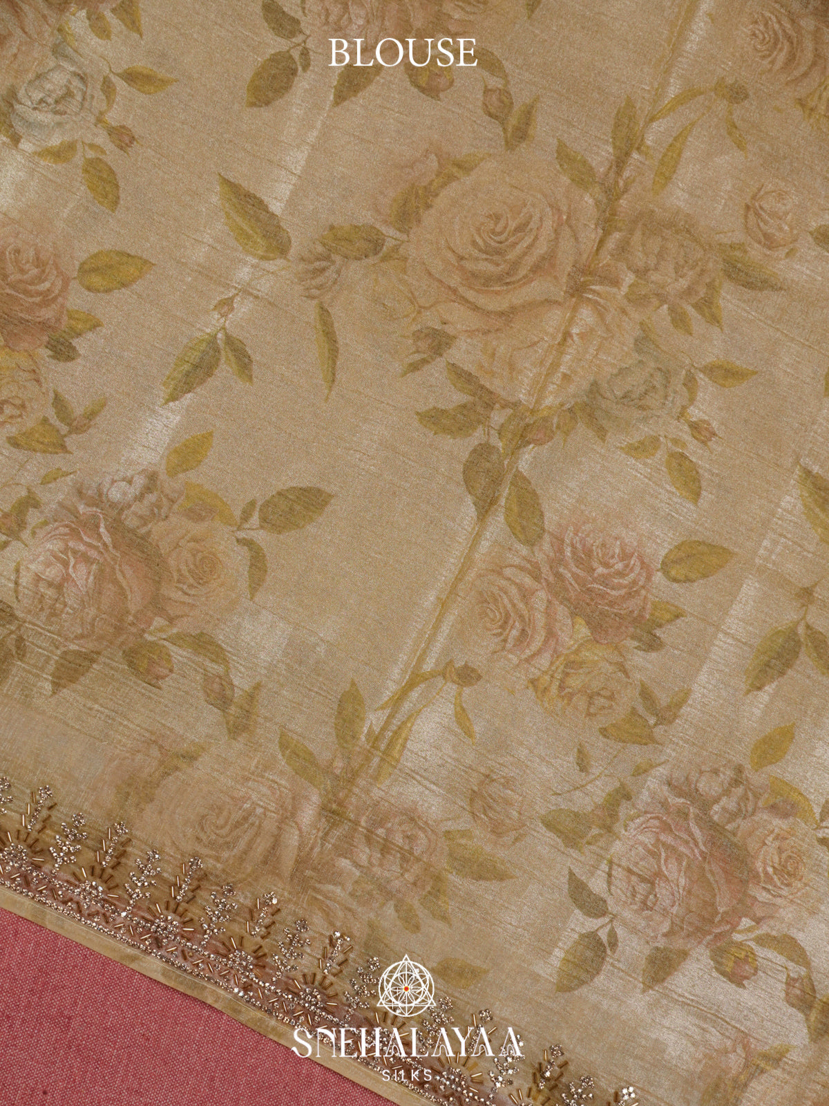 Yellow Designer Saree