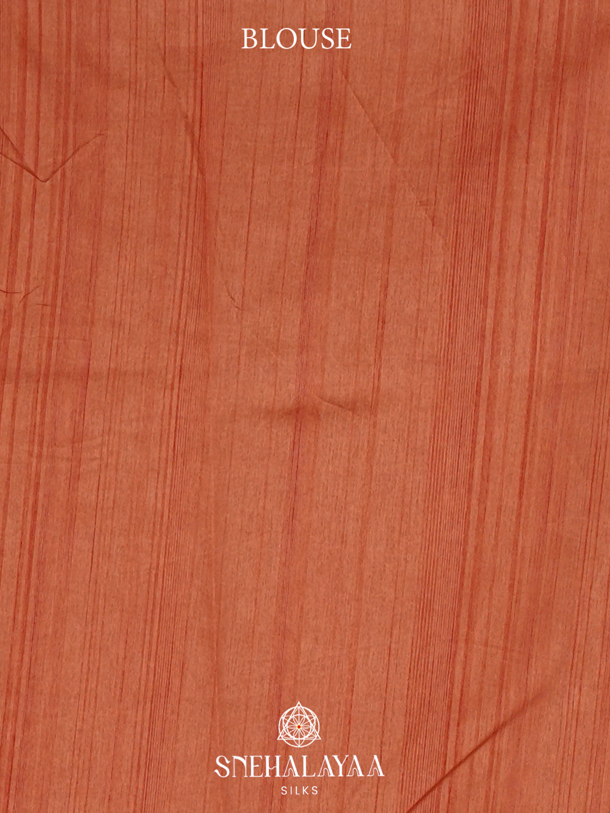 Peach Raw Silk Saree