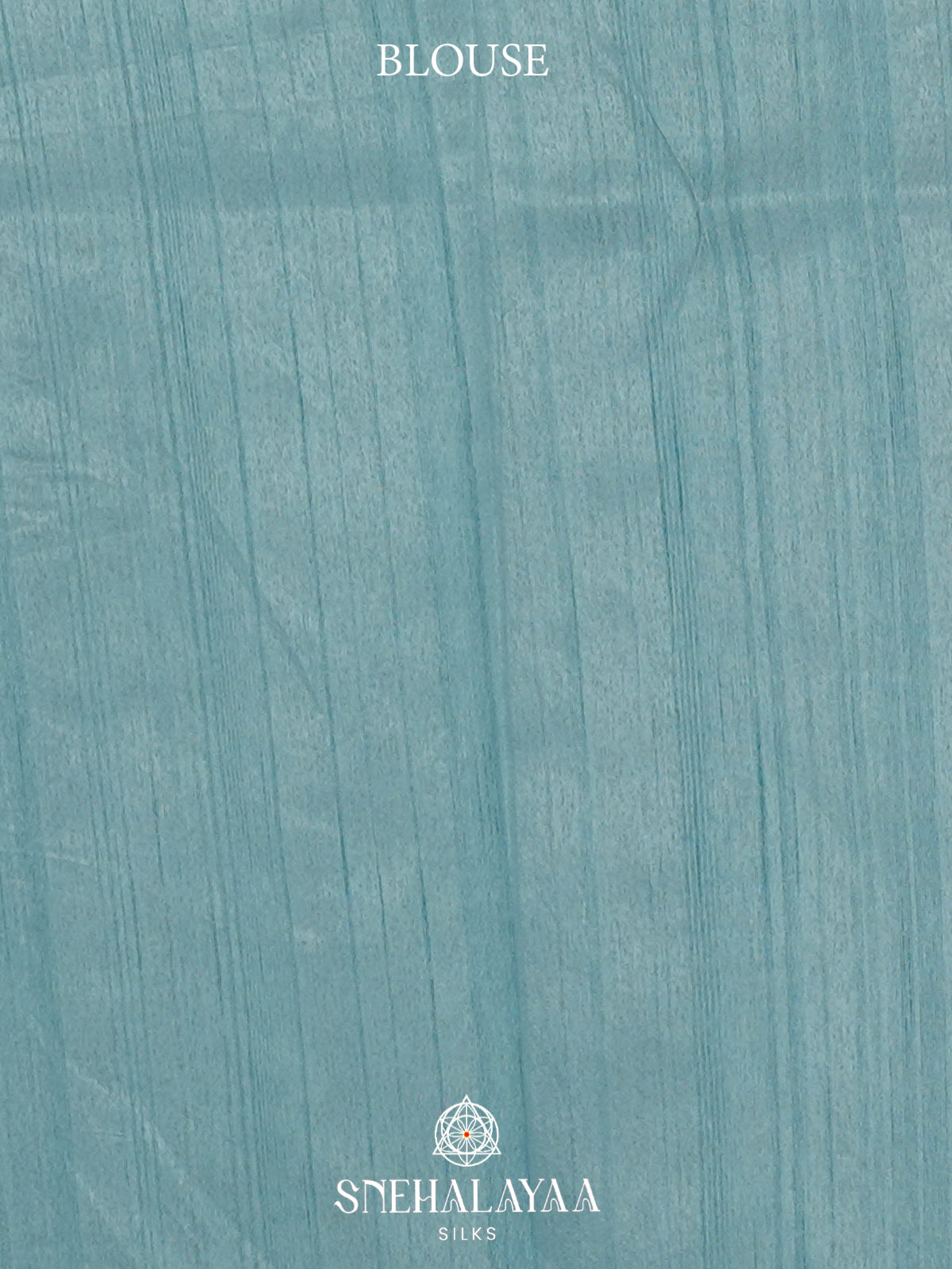 Blue Raw Silk Saree