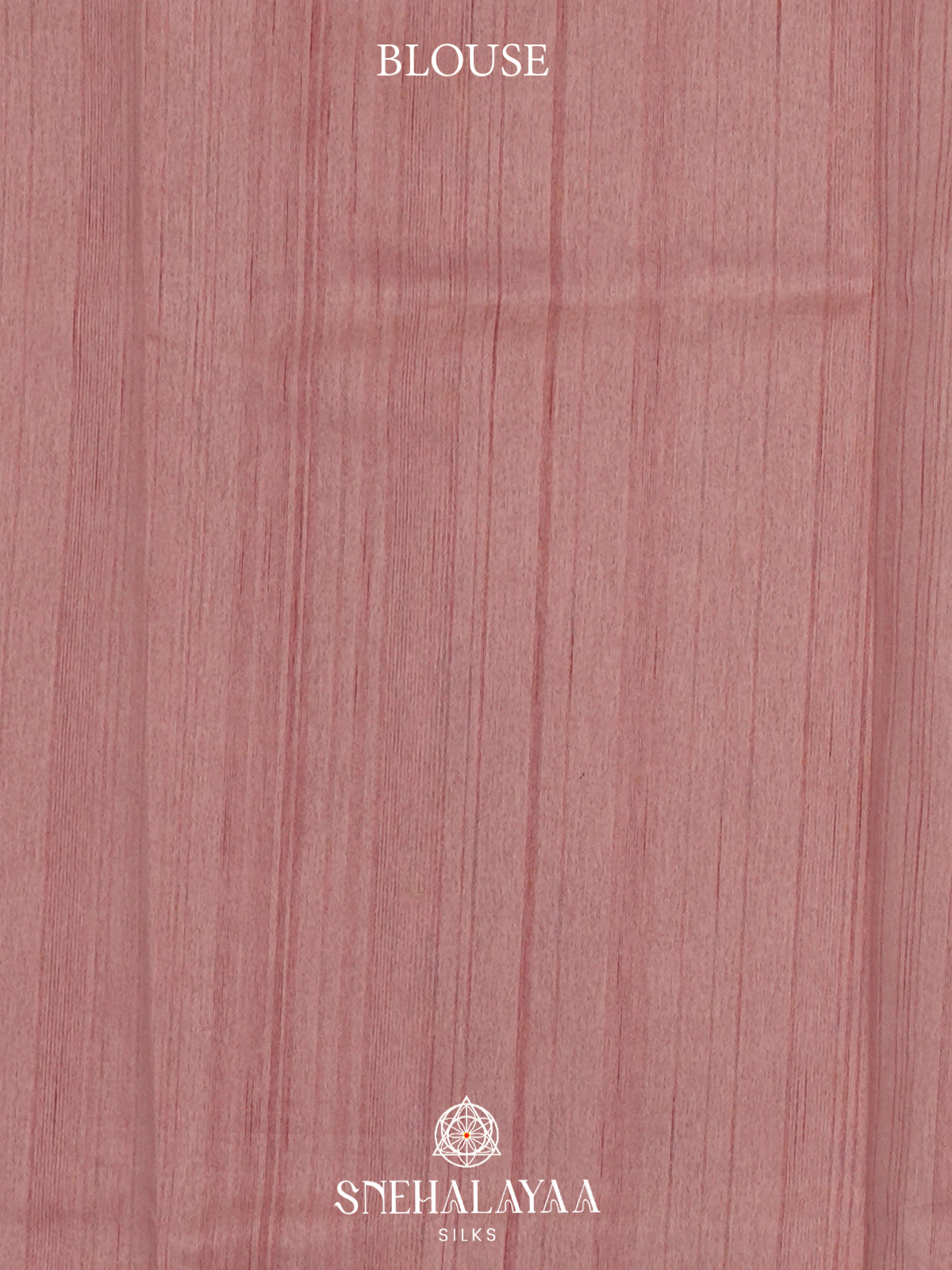 Pale Pink Raw Silk Saree