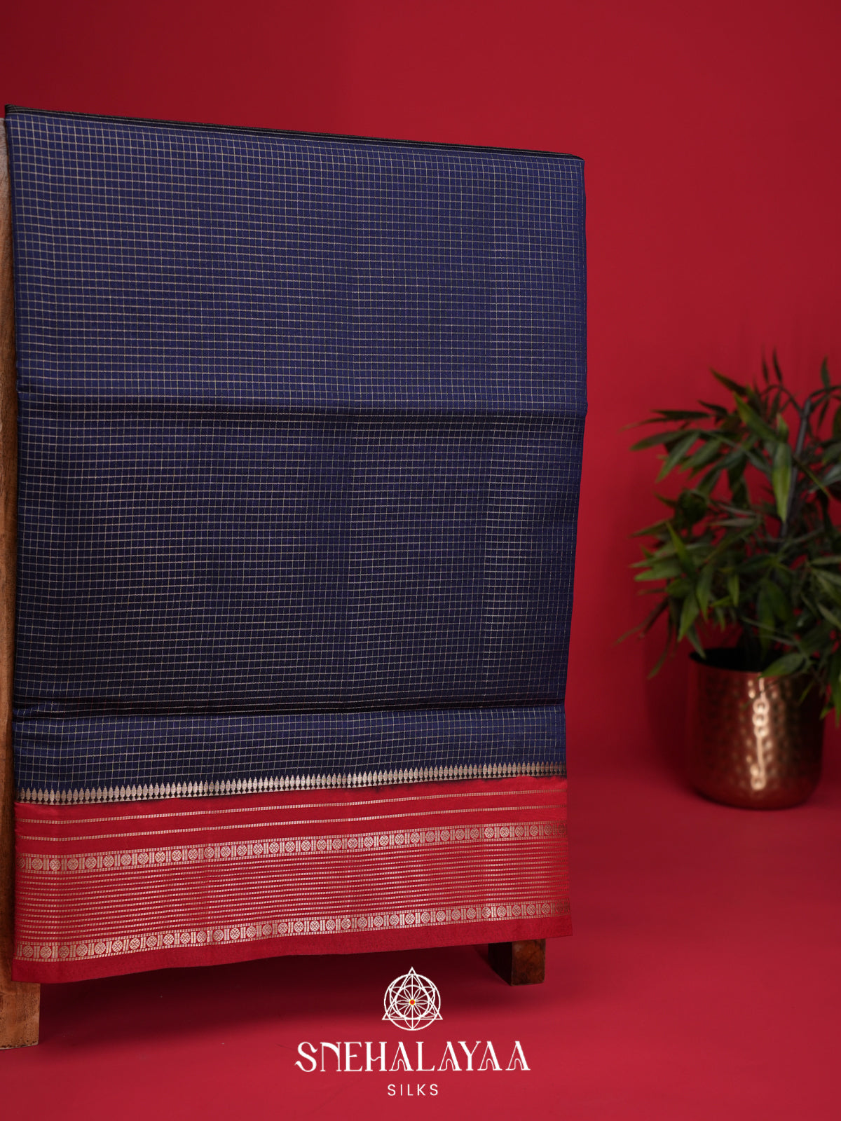 Purple Raw Silk Saree