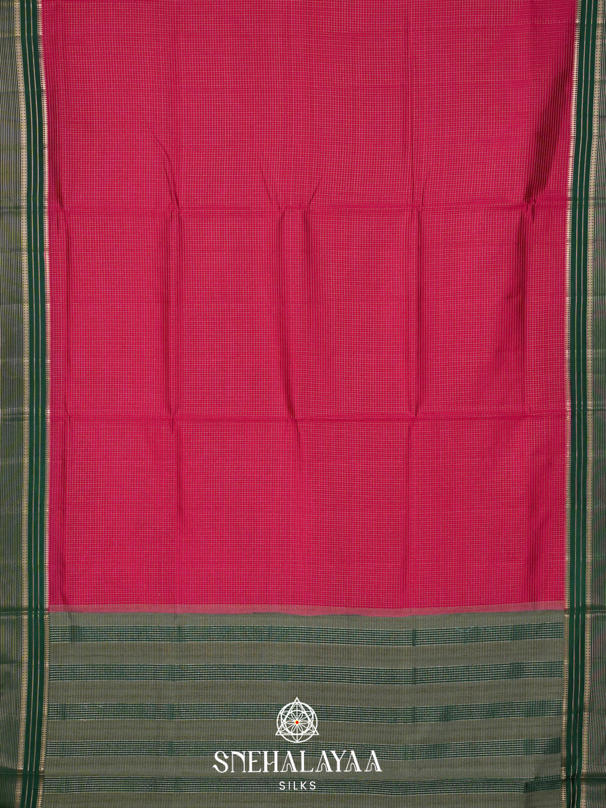 Pink Raw Silk Saree