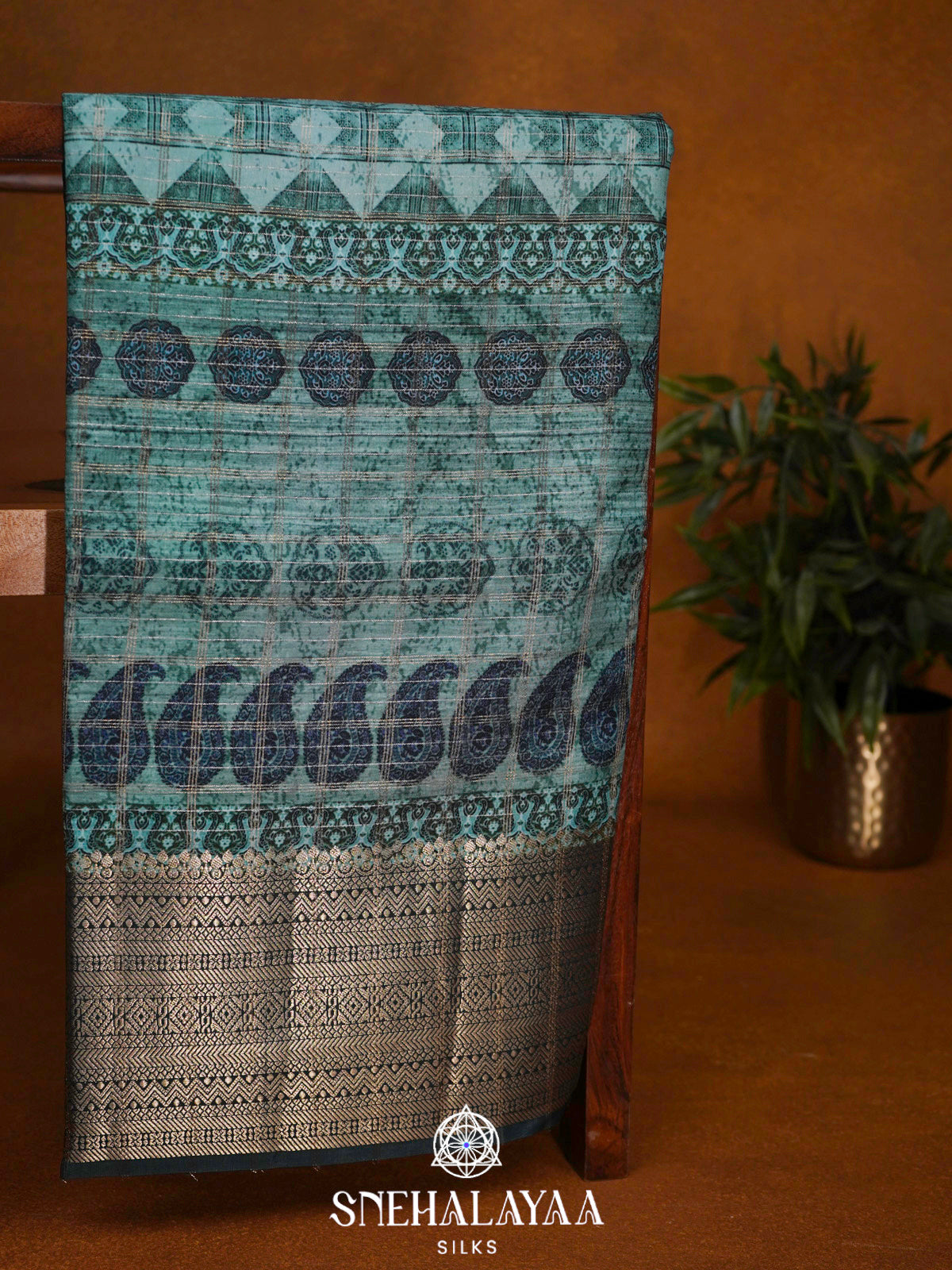 Blue   Banaras Saree