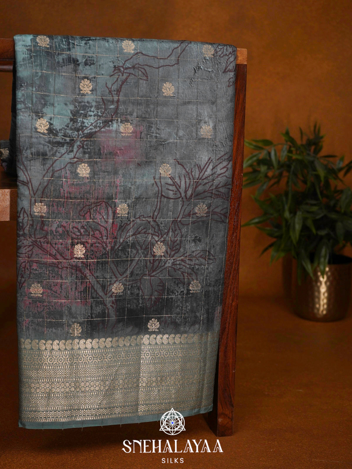 Blue   Banaras Saree