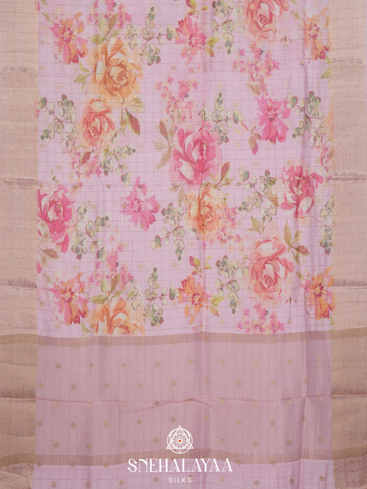 Pink  Banaras Saree