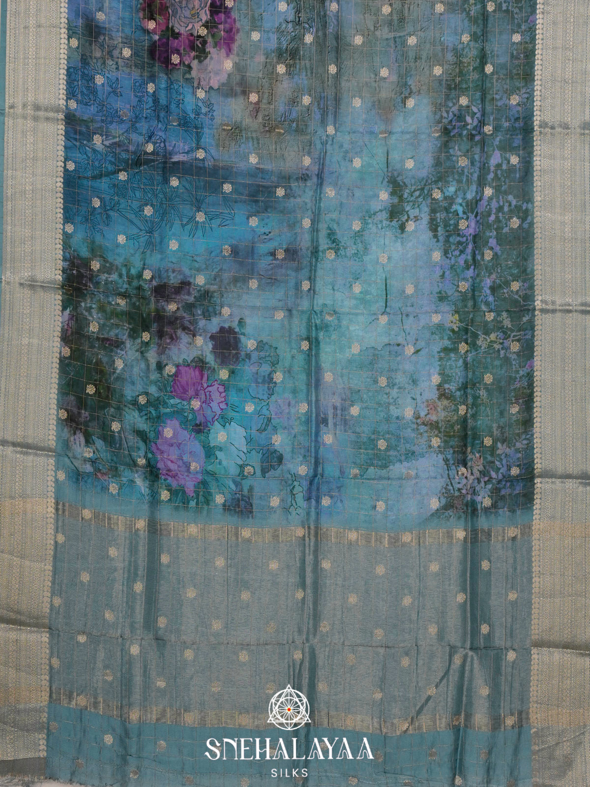 Blue   Banaras Saree