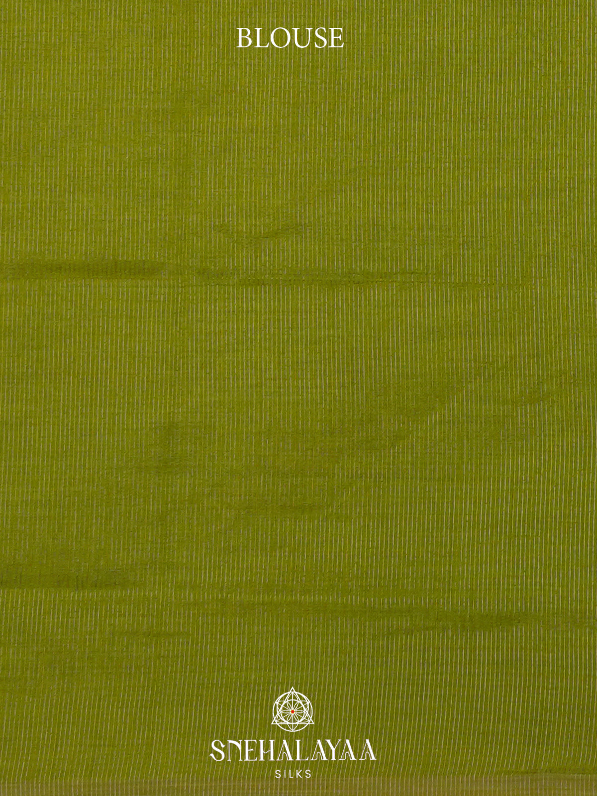 Lime Green Raw Silk Saree