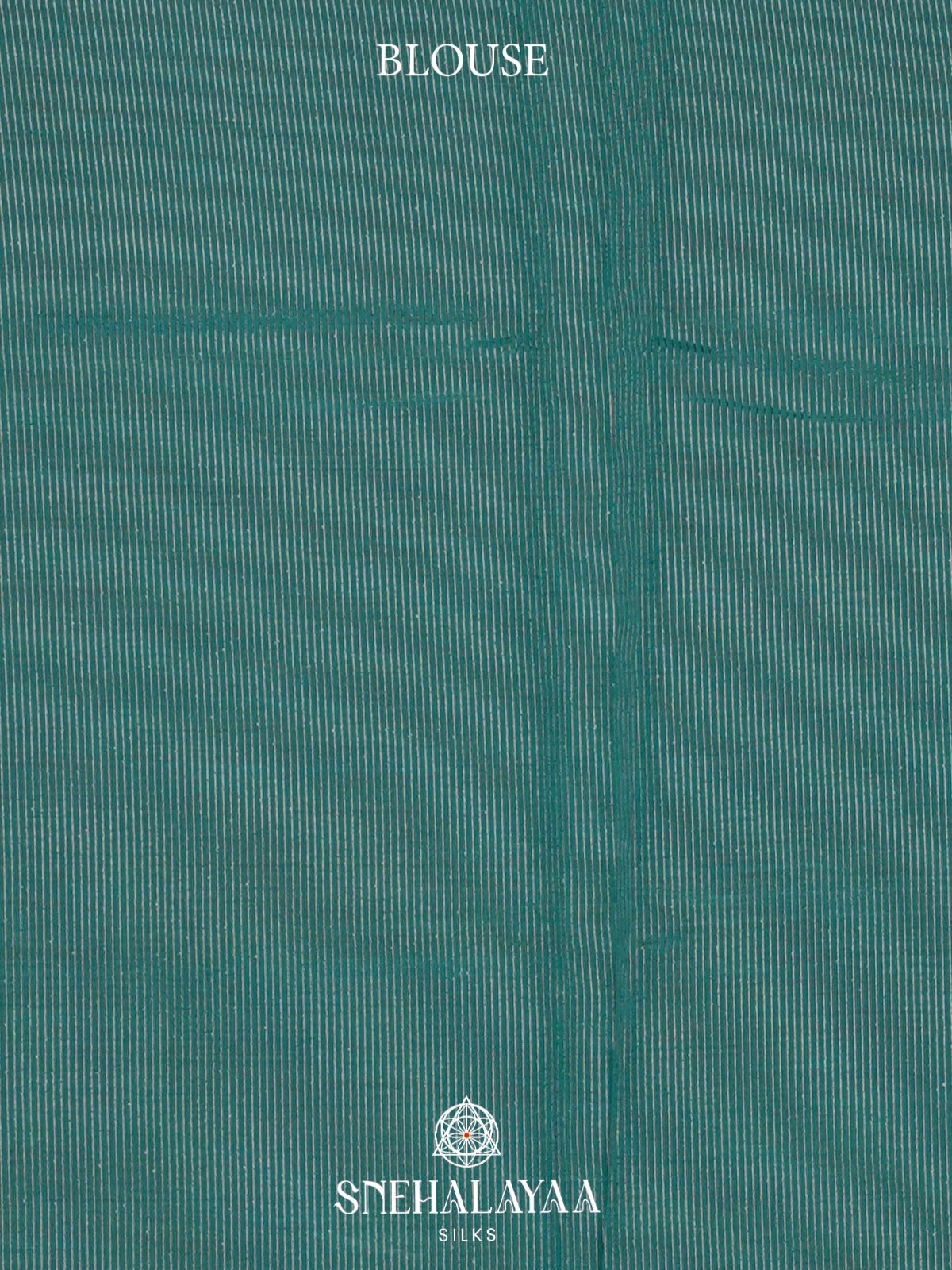 Teal Green Raw Silk Saree
