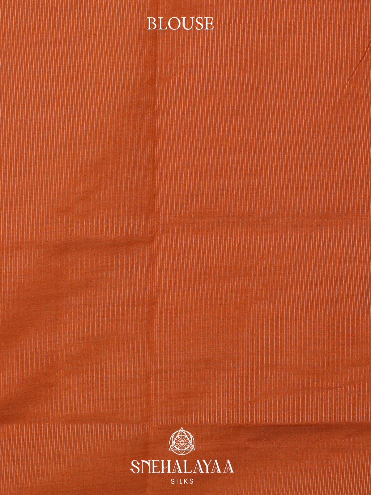 Orange Raw Silk Saree