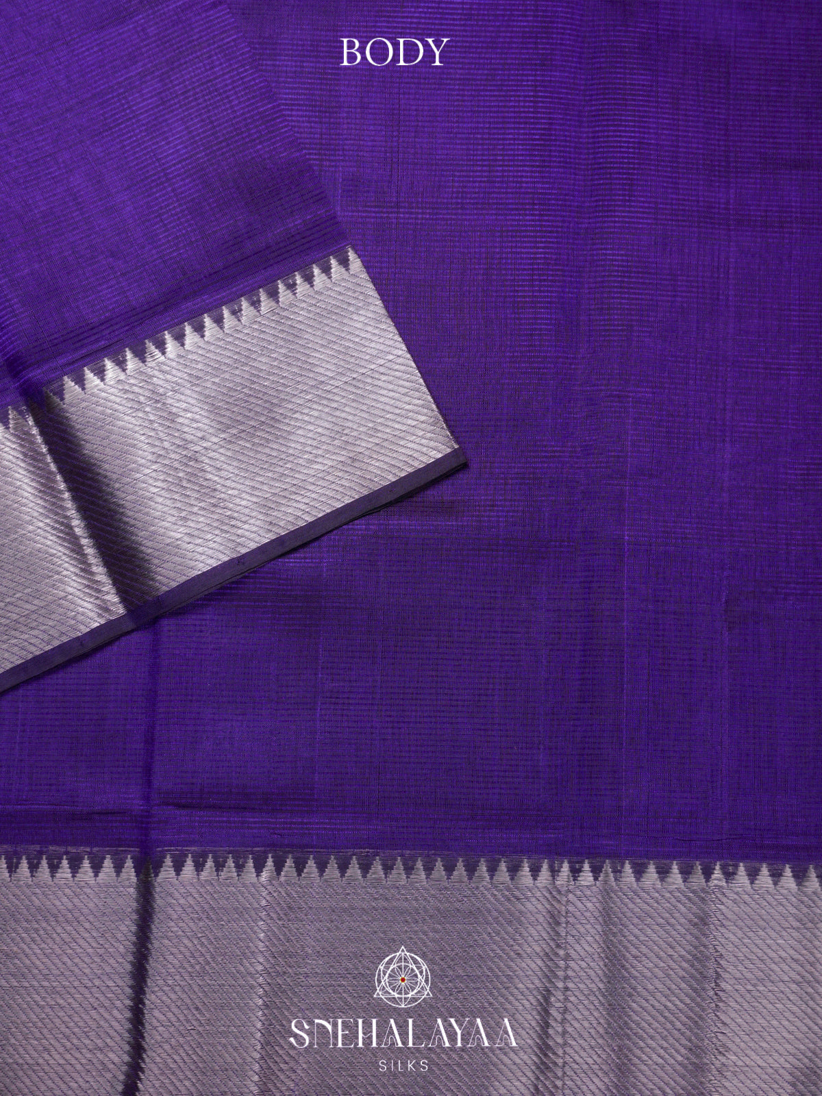 Purple Mangalgairi Silk Cotton Saree