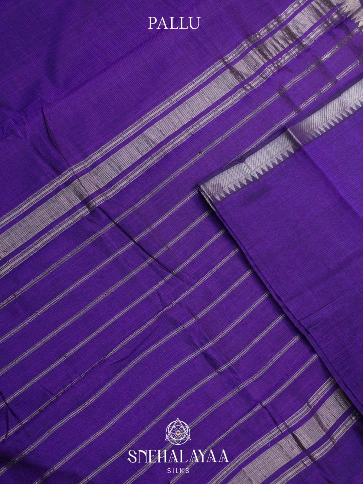 Purple Mangalgairi Silk Cotton Saree