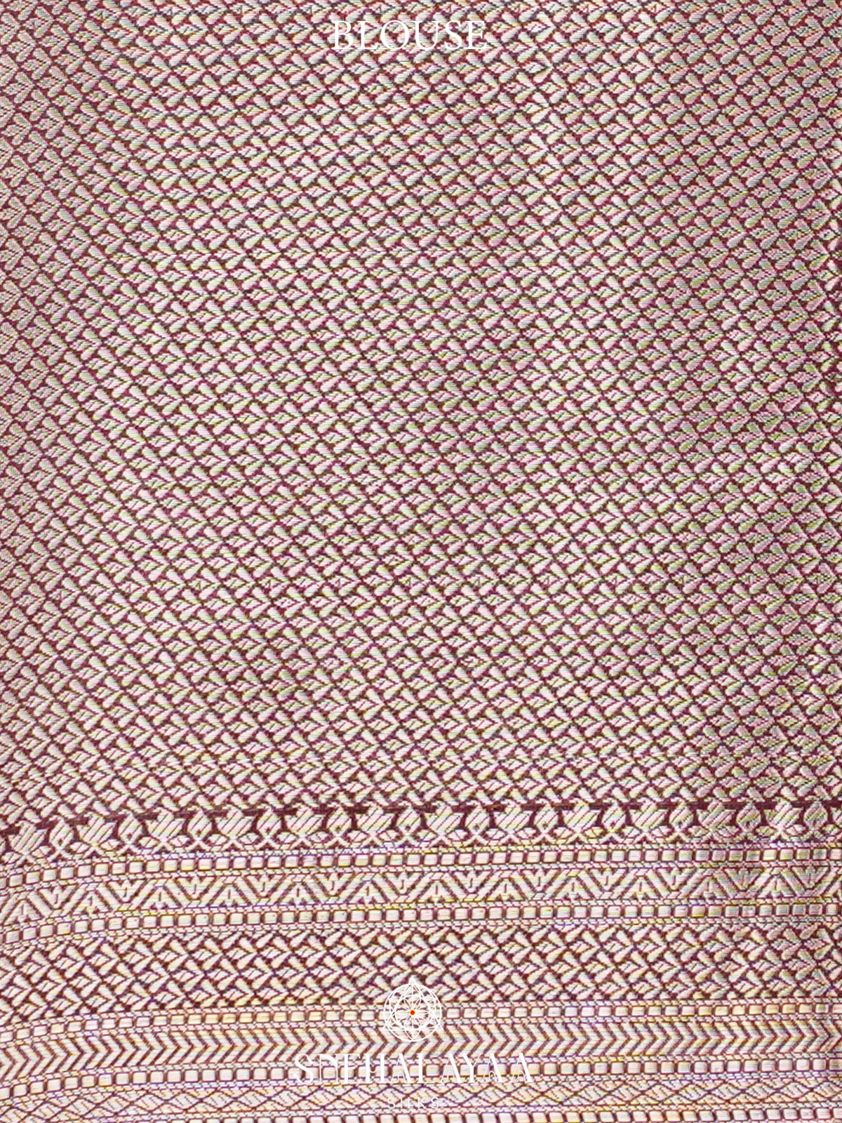 Wine  Banaras Saree