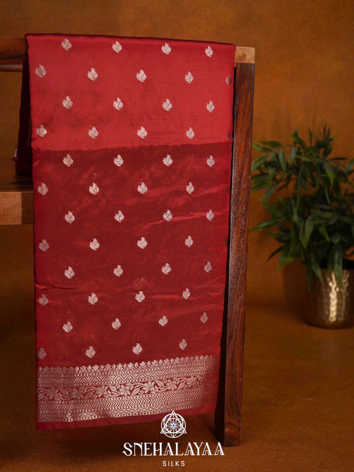 Red  Banaras Saree