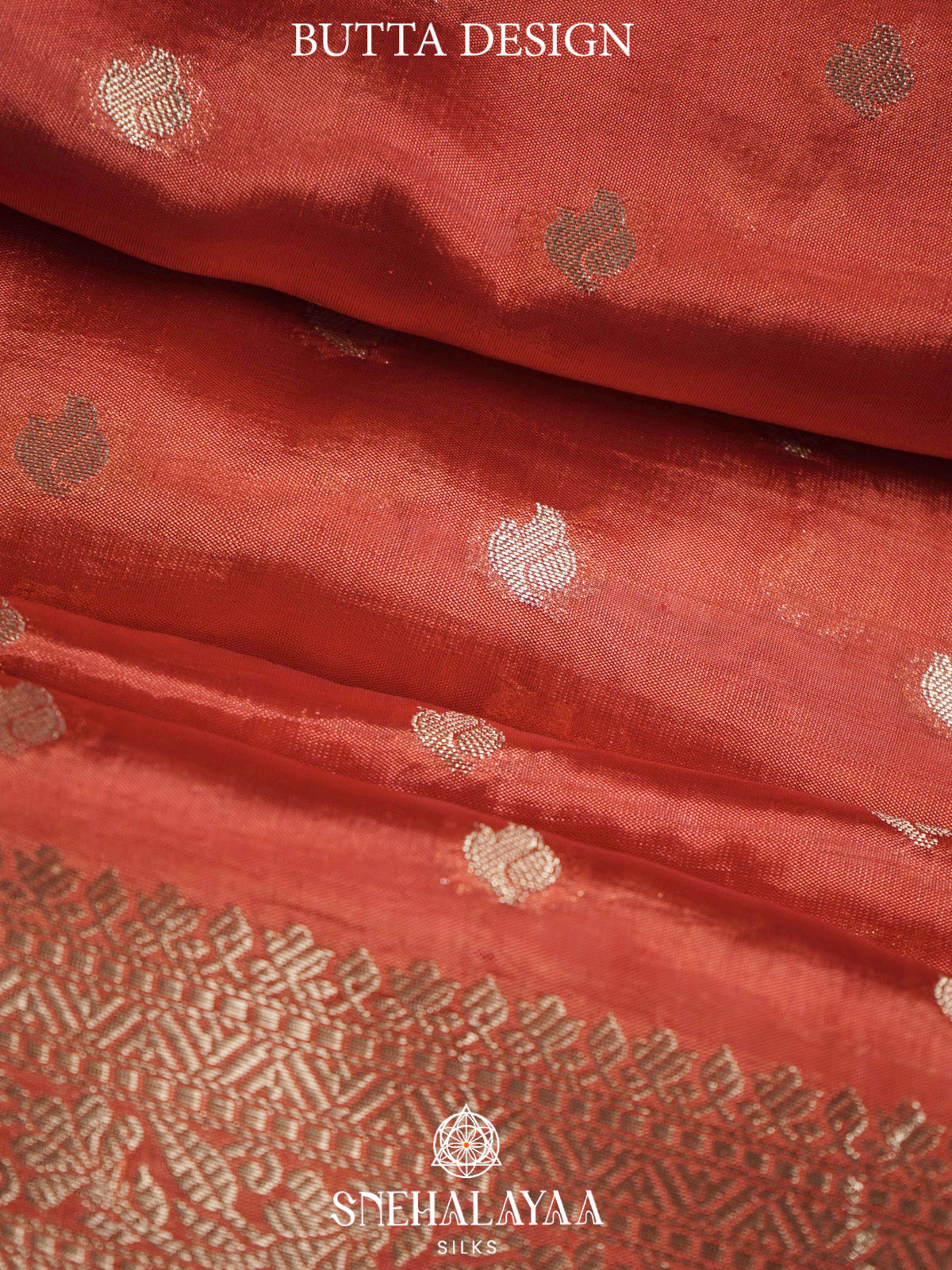 Ruby Red  Banaras Saree