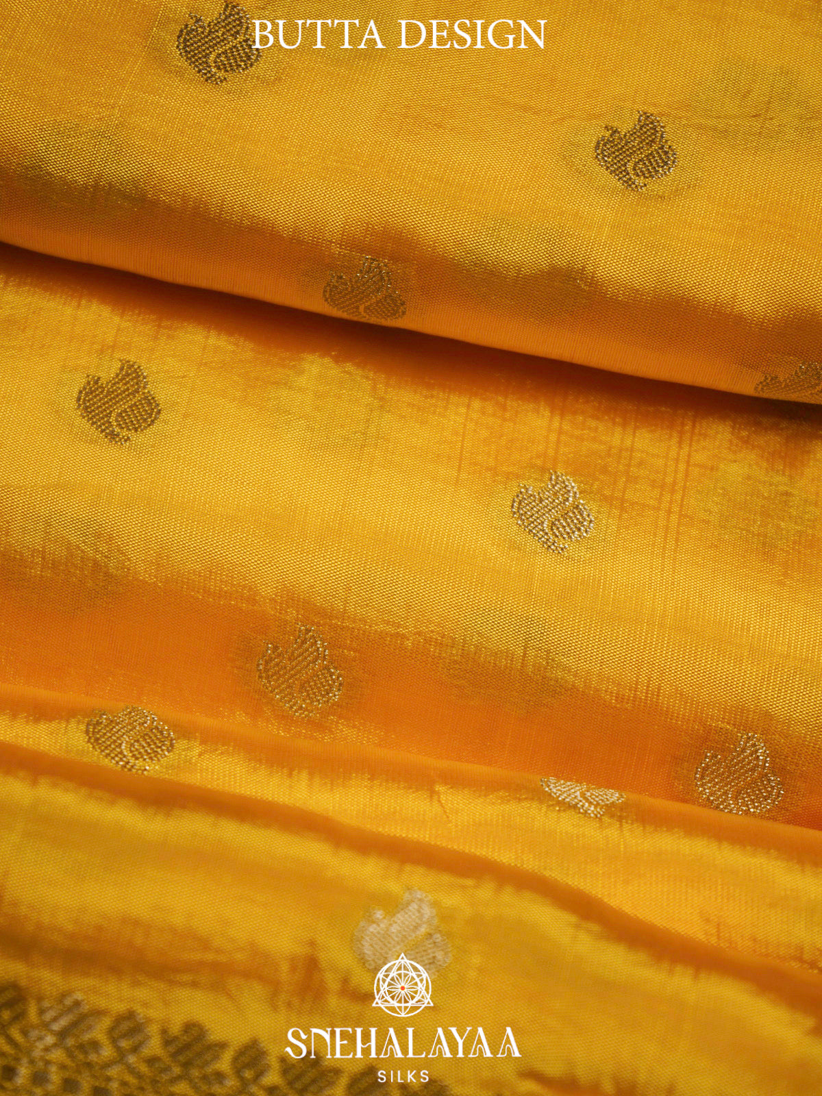 Mango Yellow  Banaras Saree