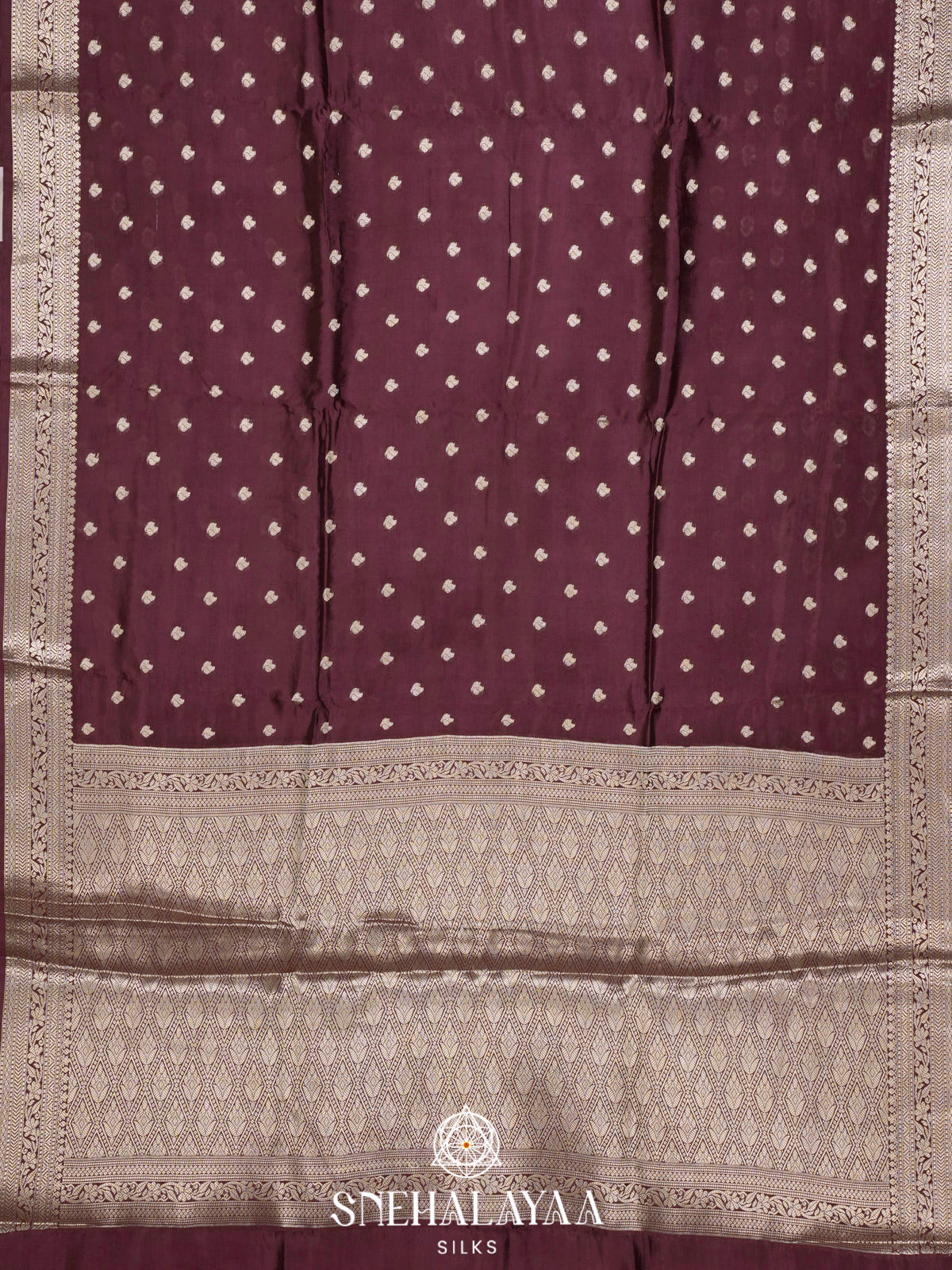 Wine  Banaras Saree