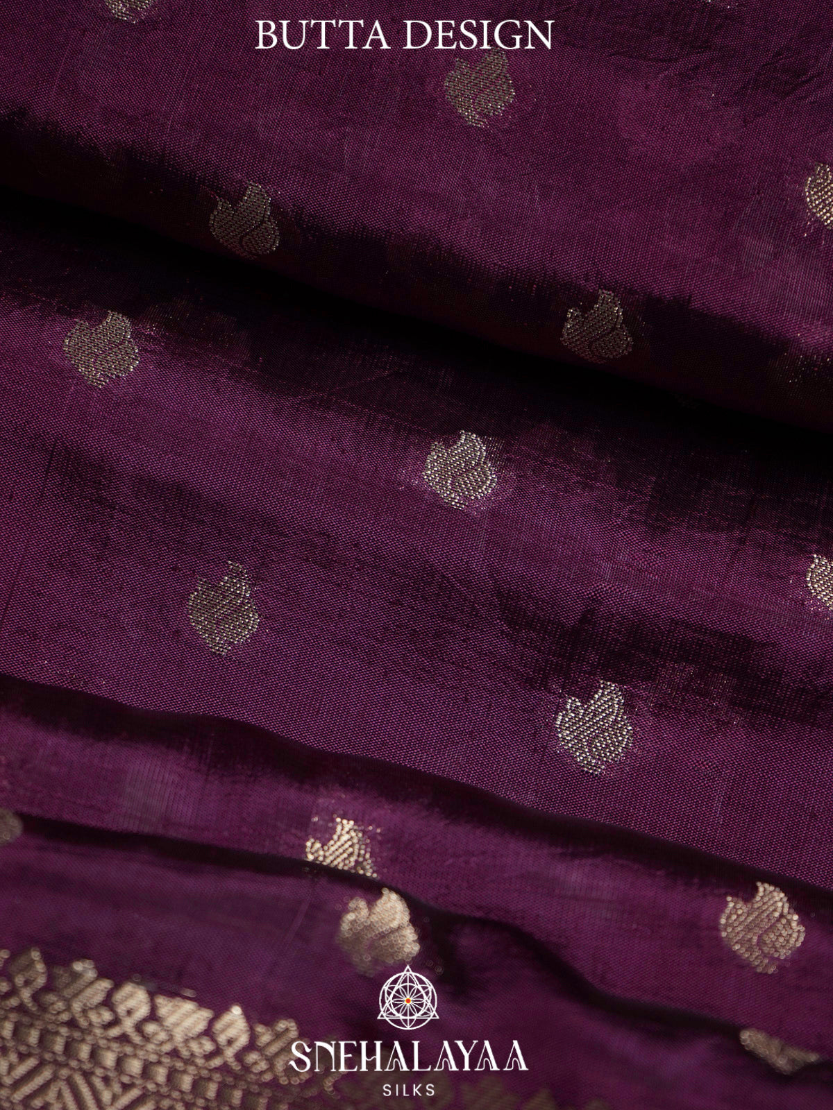 Purple  Banaras Saree