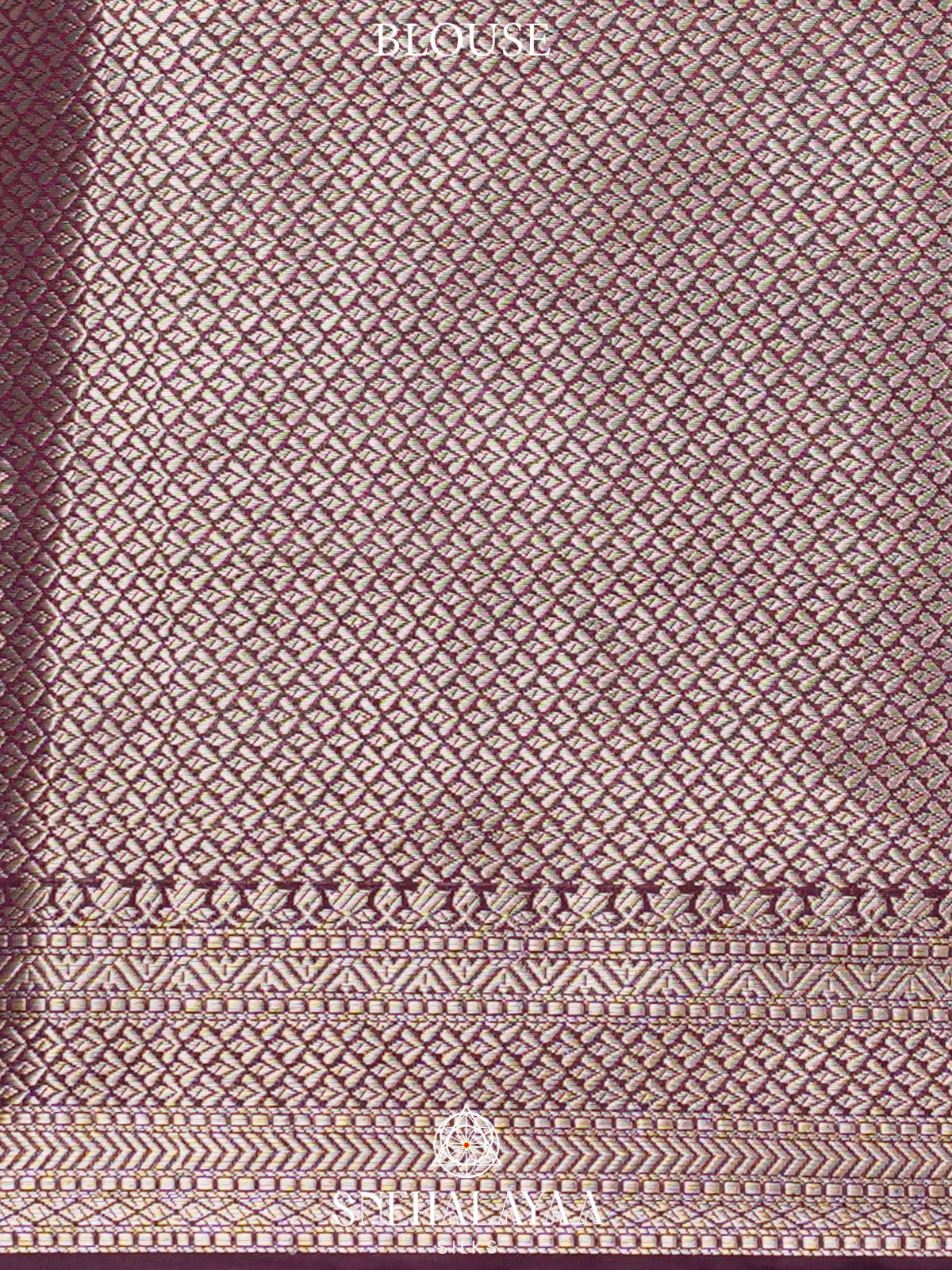 Purple  Banaras Saree