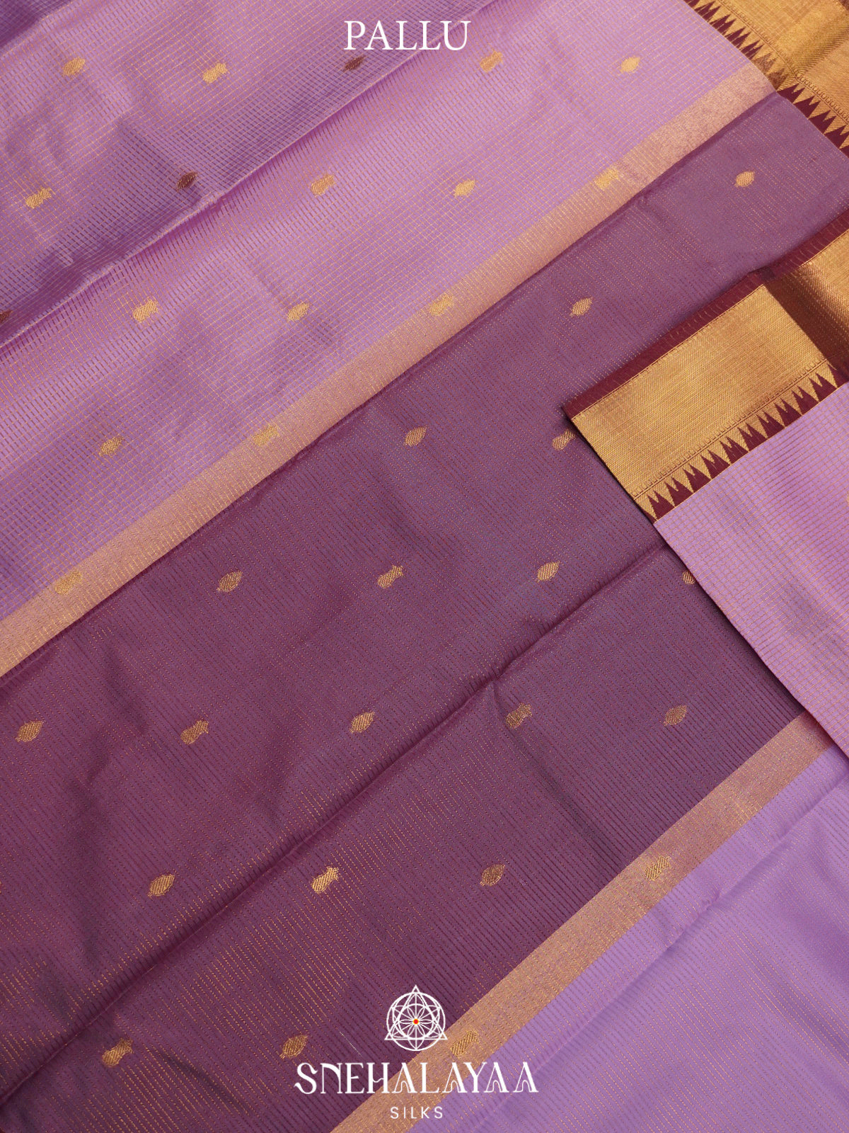 Lavender  Art Silk Saree