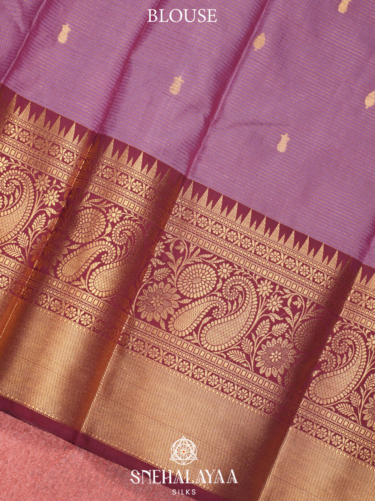 Lavender  Art Silk Saree