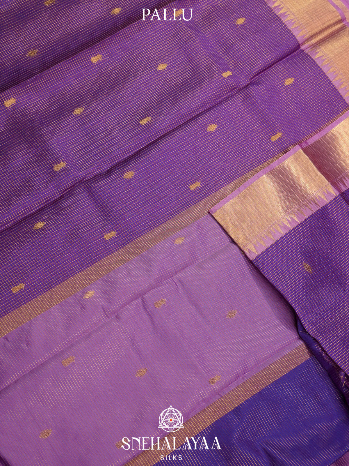 Violet  Art Silk Saree