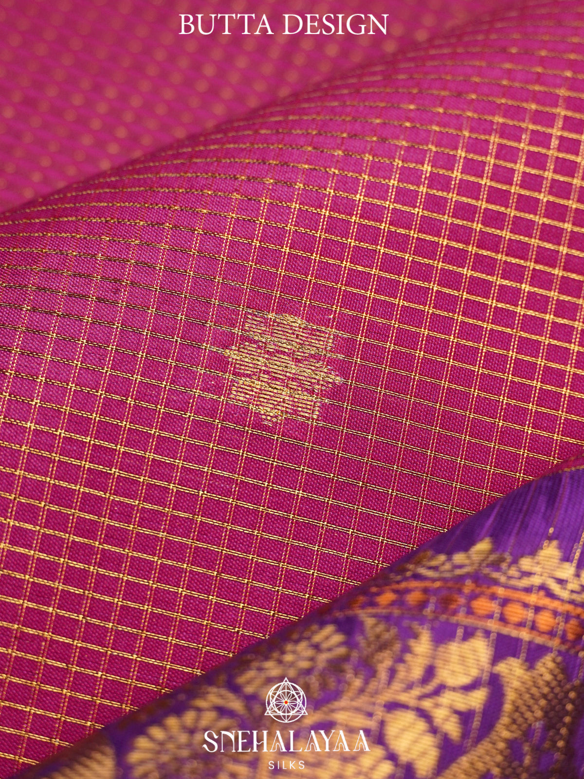 Pink  Art Silk Saree