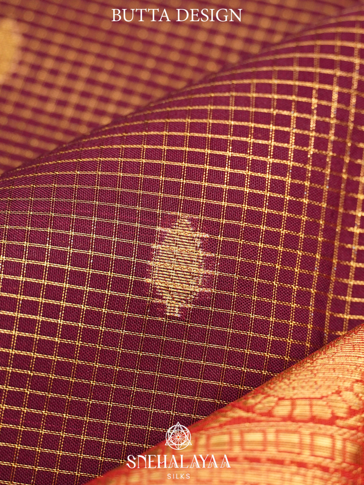 Chocolate Brown  Art Silk Saree