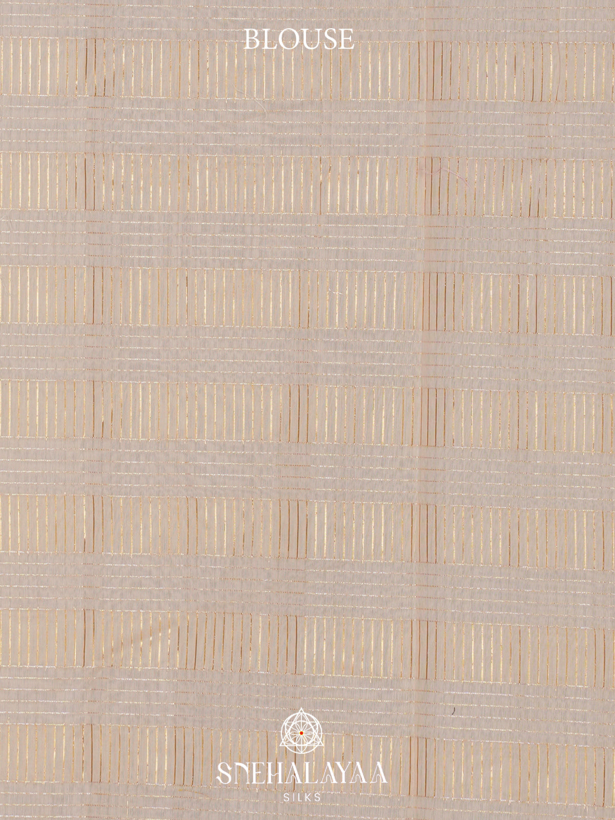 Beige Linen Saree