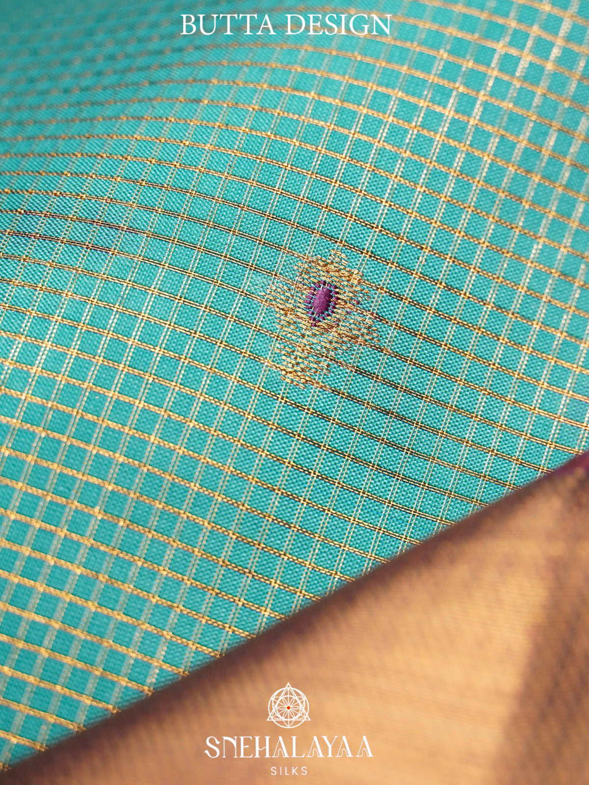 Teal Green  Art Silk Saree