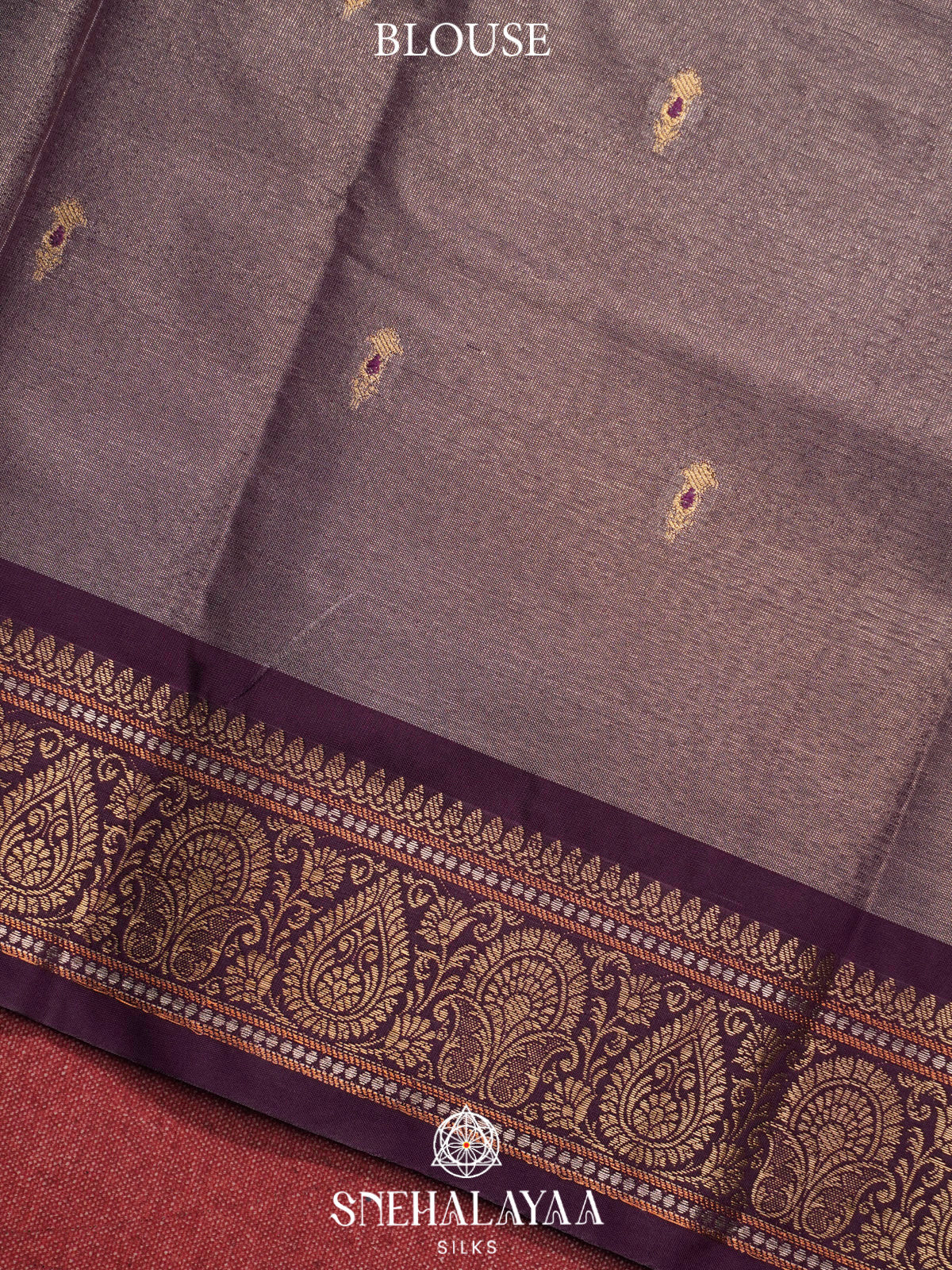Cream  Art Silk Saree
