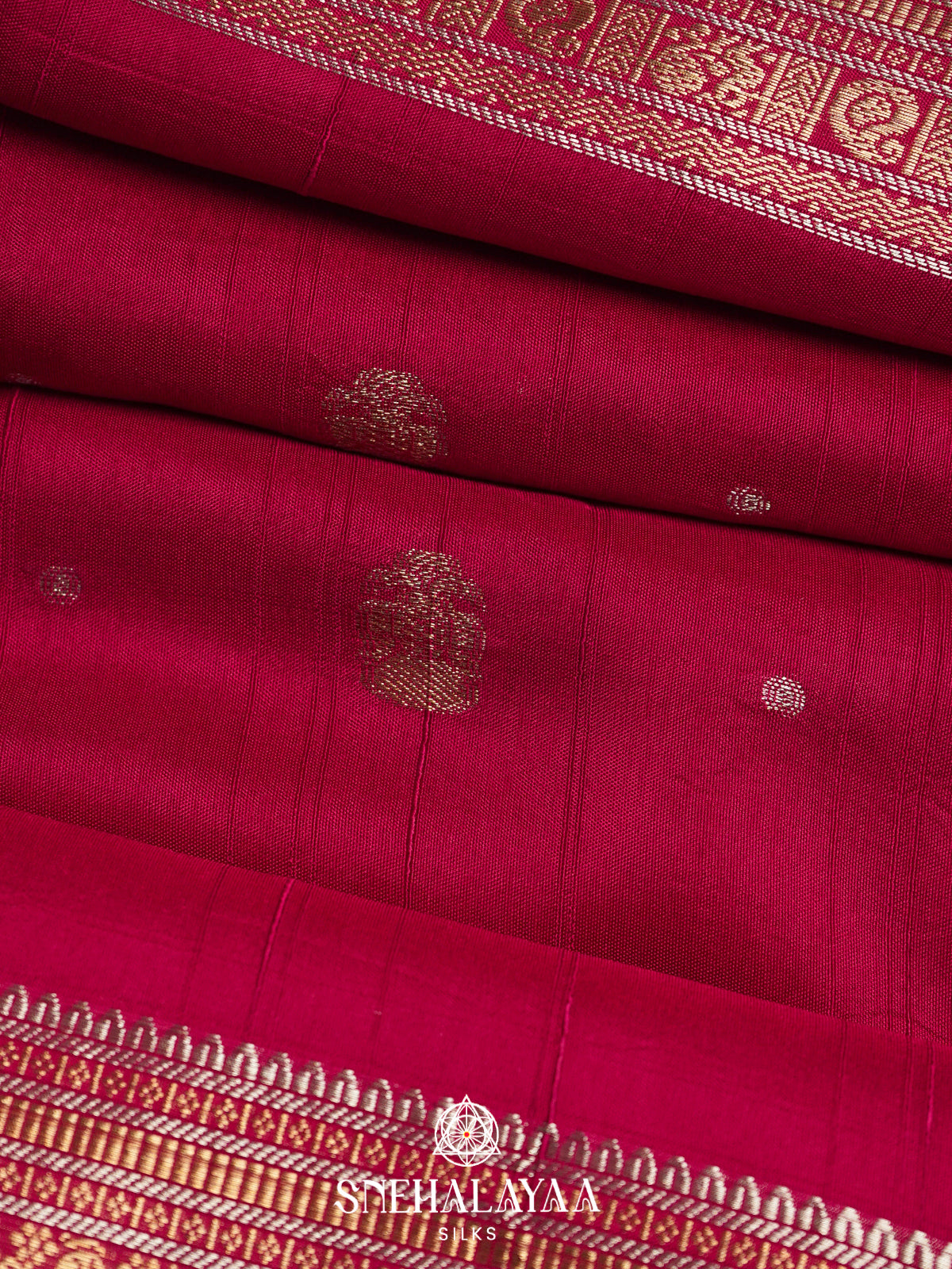 Rani Pink Dola Saree