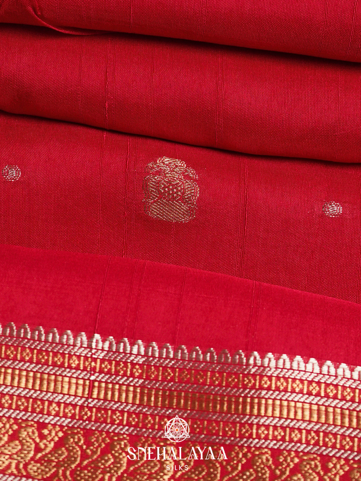 Red Dola Saree