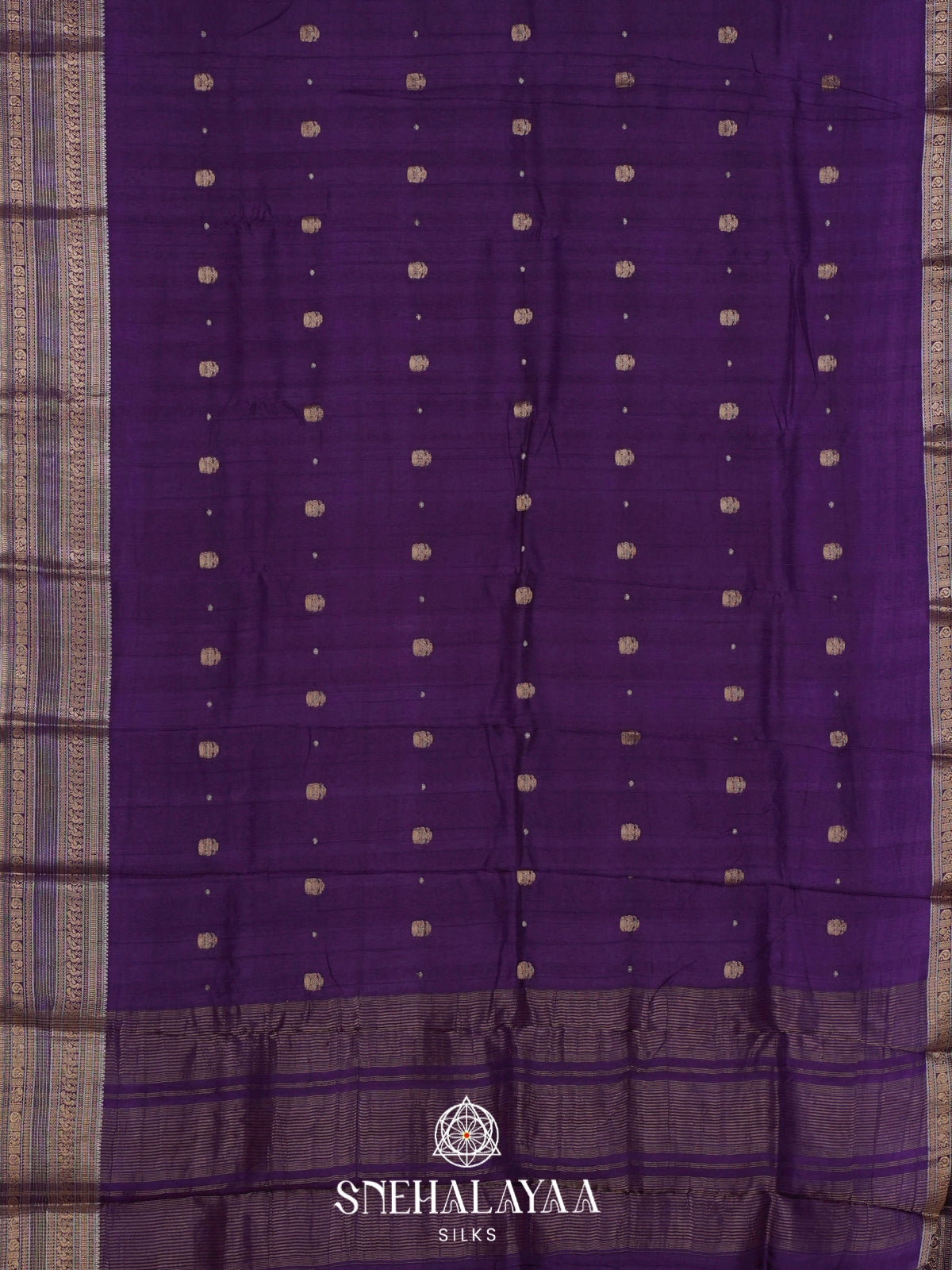 Purple Dola Saree