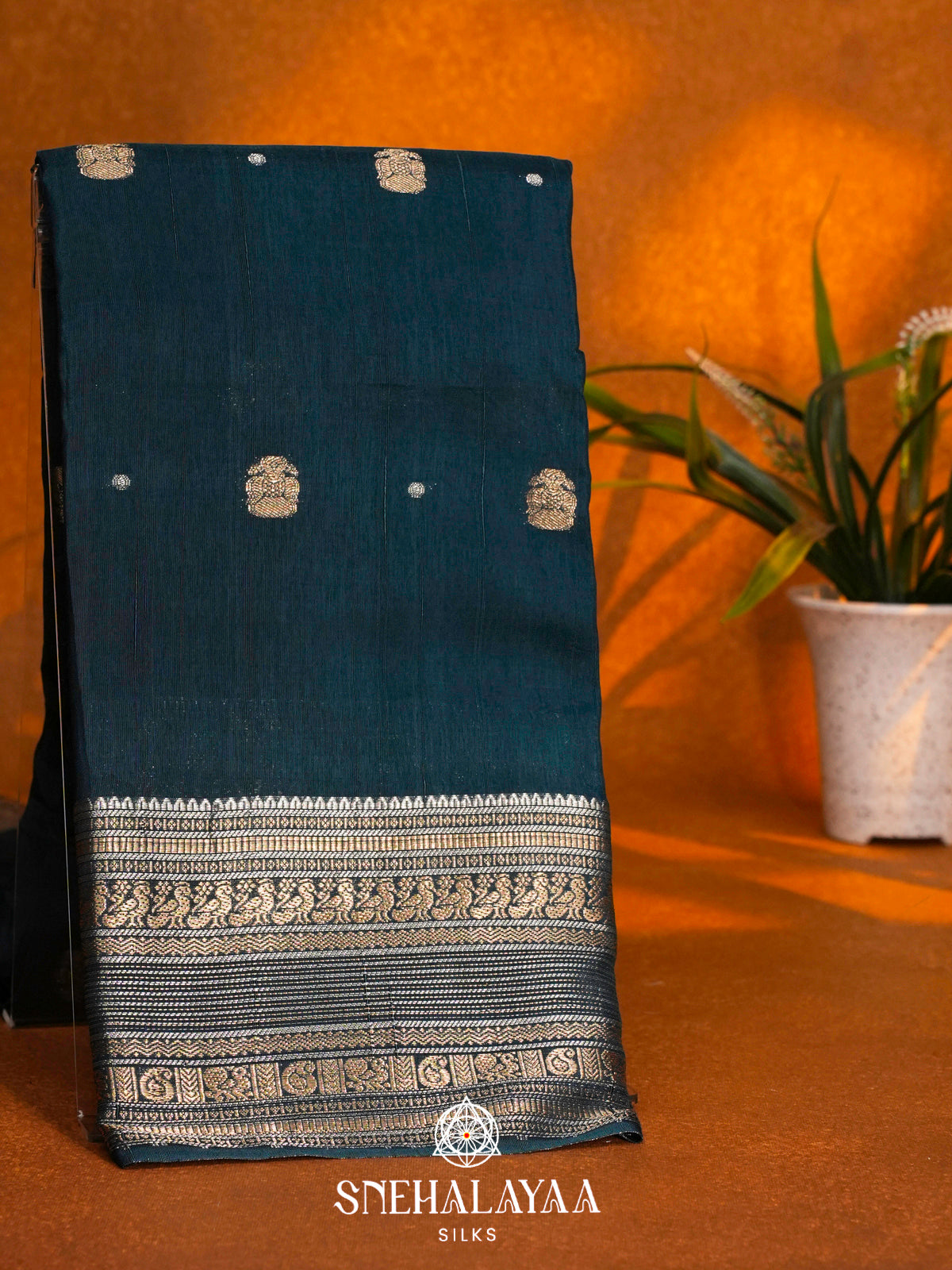 Green Dola Saree