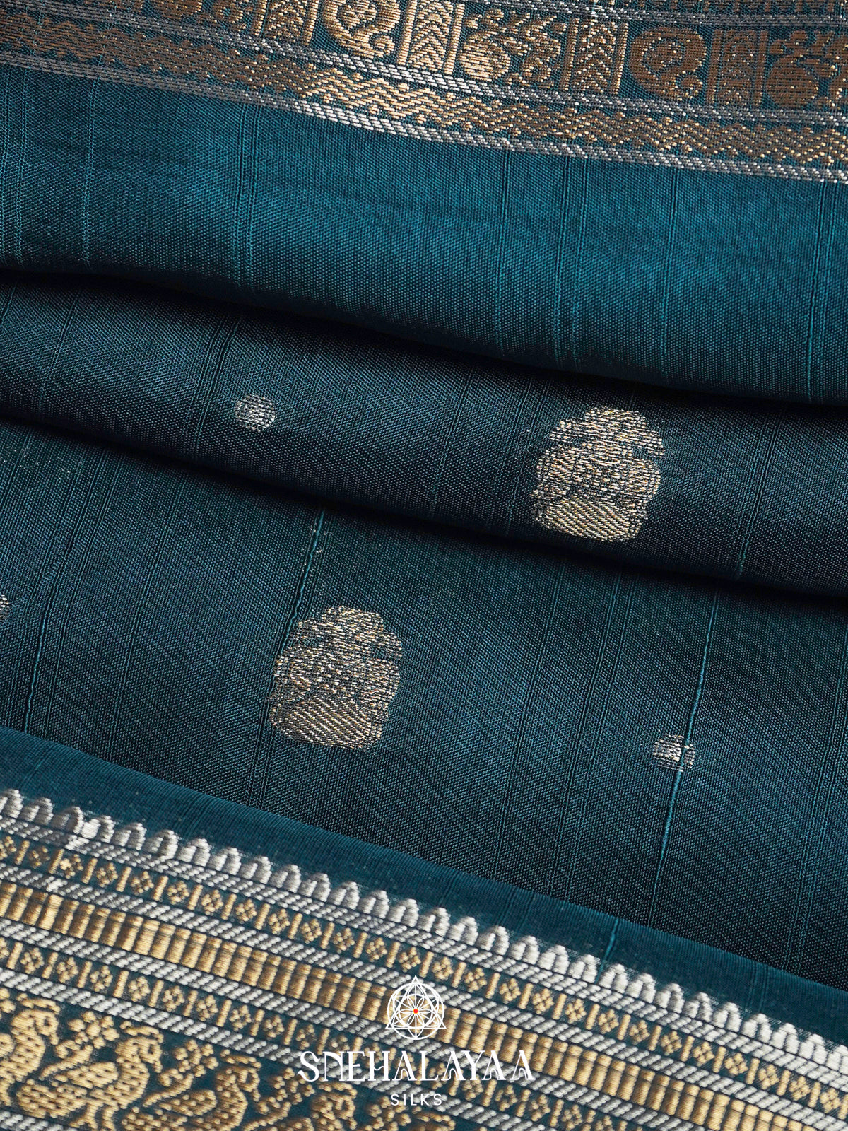 Green Dola Saree