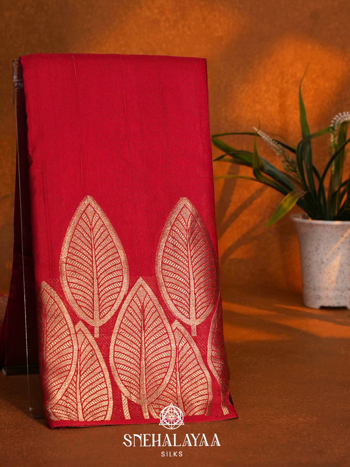 Red Dola Saree