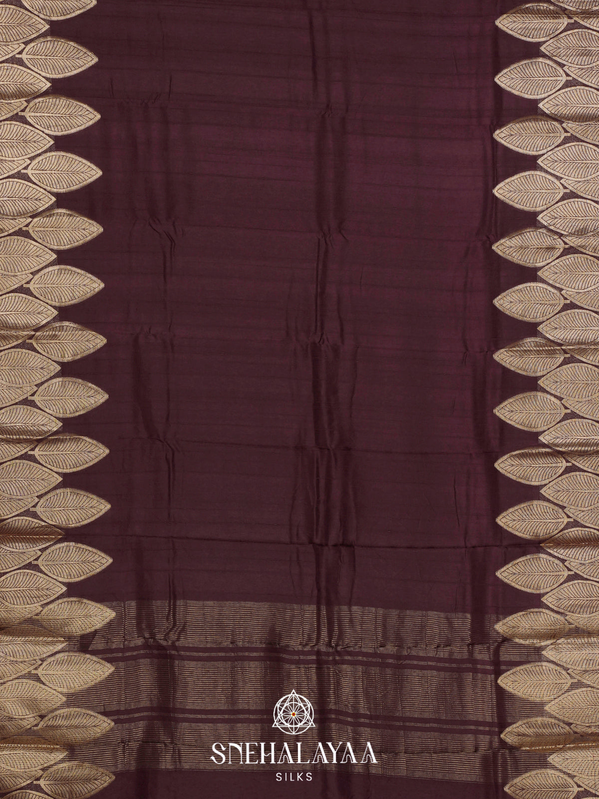 Coffee Brown Dola Saree