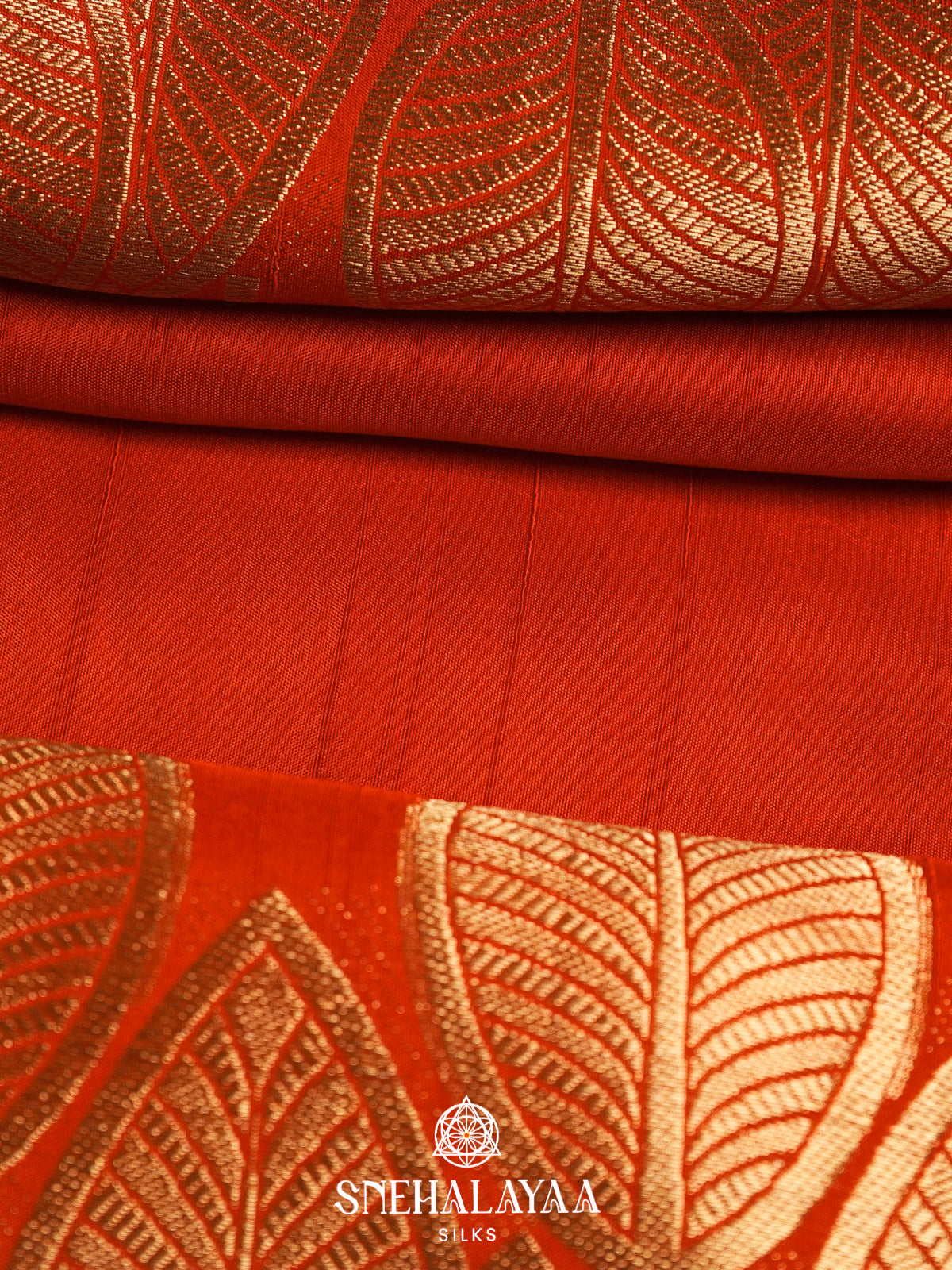 Orange Dola Saree
