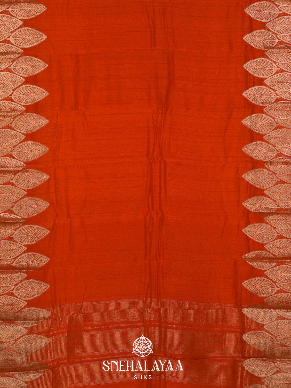 Orange Dola Saree