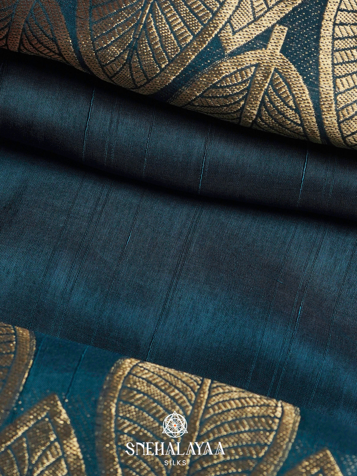 Forest Green Dola Saree
