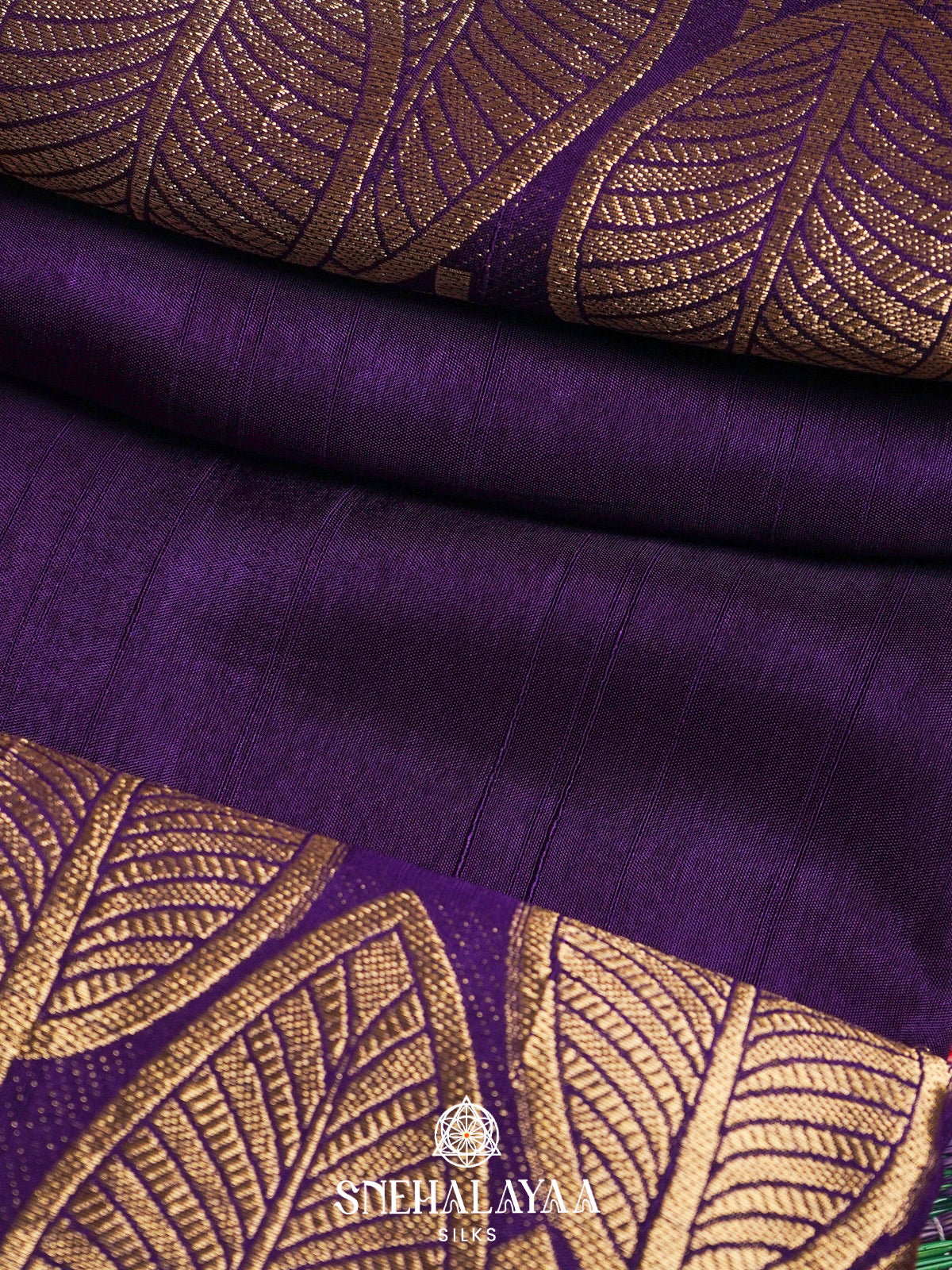 Purple Dola Saree