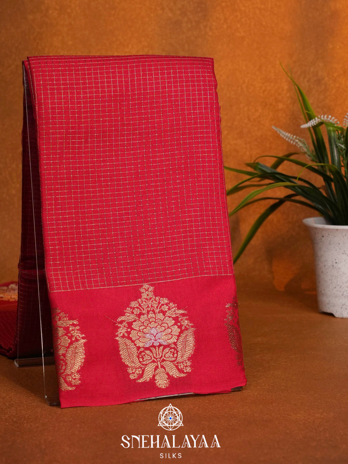 Pink  Banaras Saree