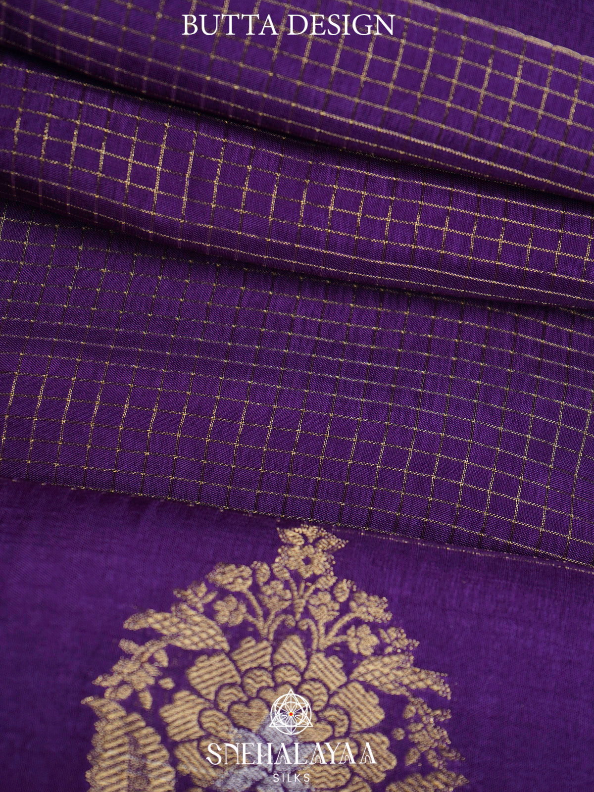 Purple  Banaras Saree