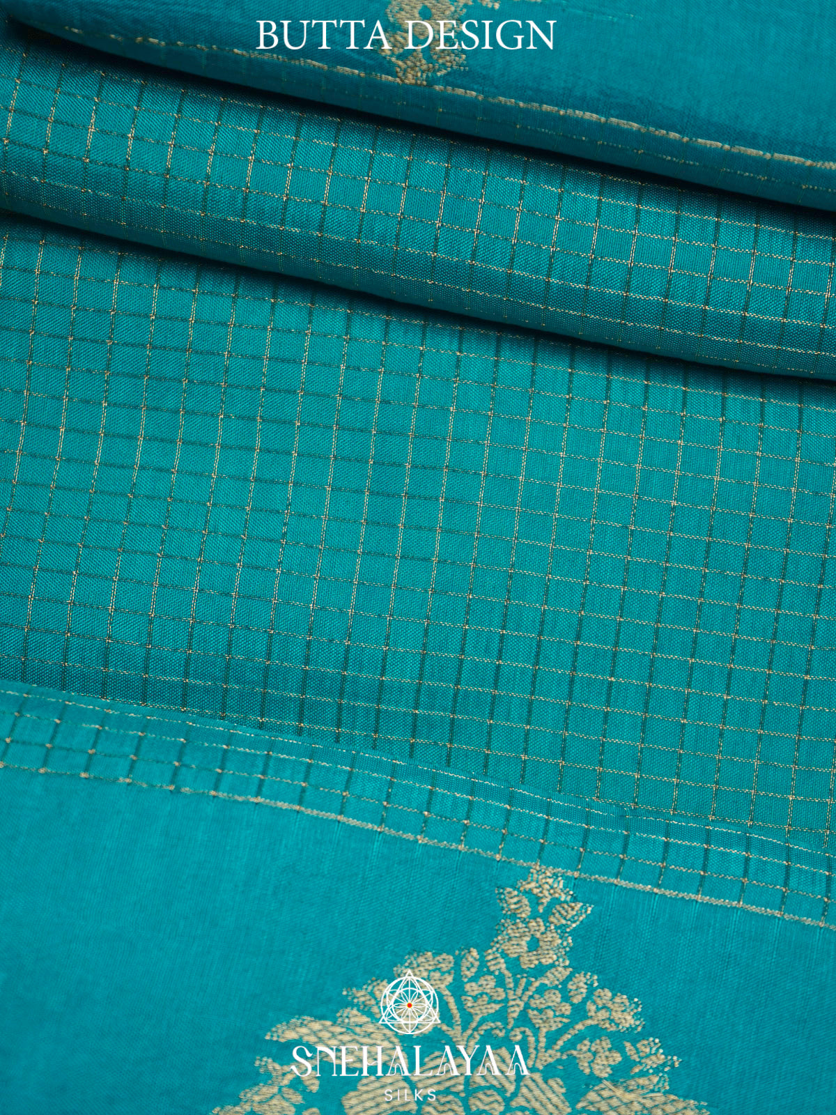 Sky Blue  Banaras Saree