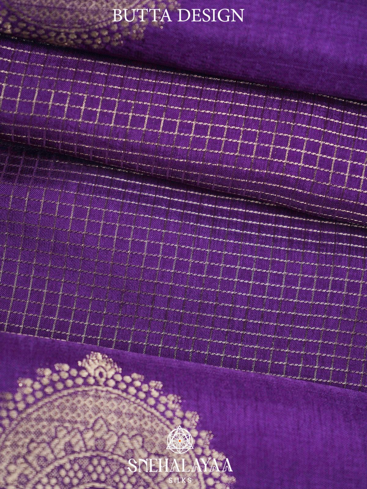 Purple  Banaras Saree